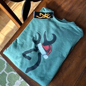 Browning holiday sweatshirt size M